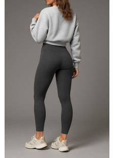 BODY MOVE high-waisted Dry-Fit leggings in charcoal