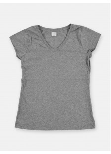 Womens T-shirt Body Move V type