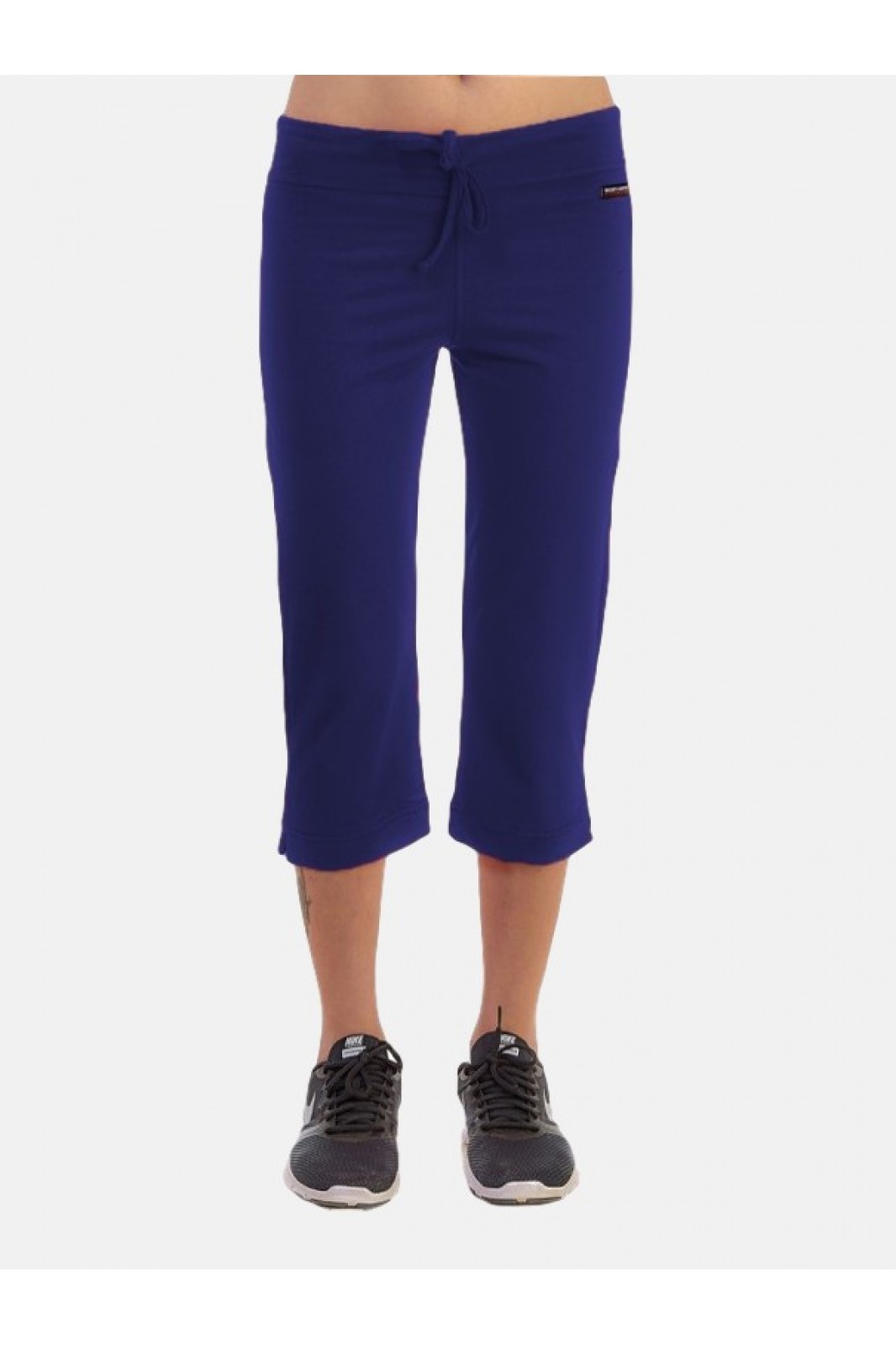 Capri pants monochrome Body Move NAVY