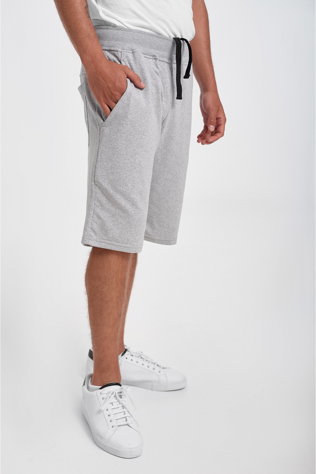 Mens Athletic shorts BODY MOVE 1114 Grey
