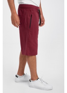 Mens Cotton shorts BODY MOVE 111 Bordeaux