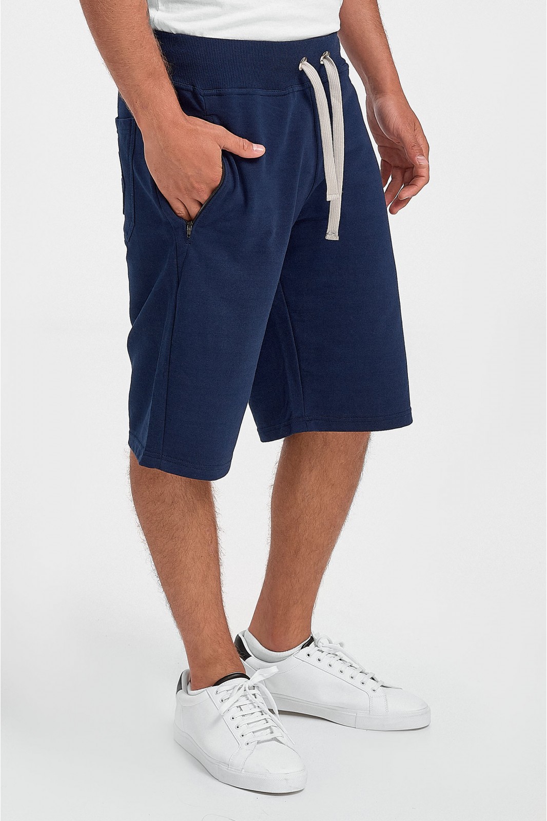 Mens cotton shorts BODY MOVE 1111 Navy