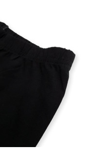 TRAX women's high-waisted black cotton leggings