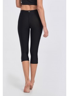 BODY MOVE Capri Leggings with Net