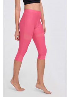 BODY MOVE Capri Leggings with Net