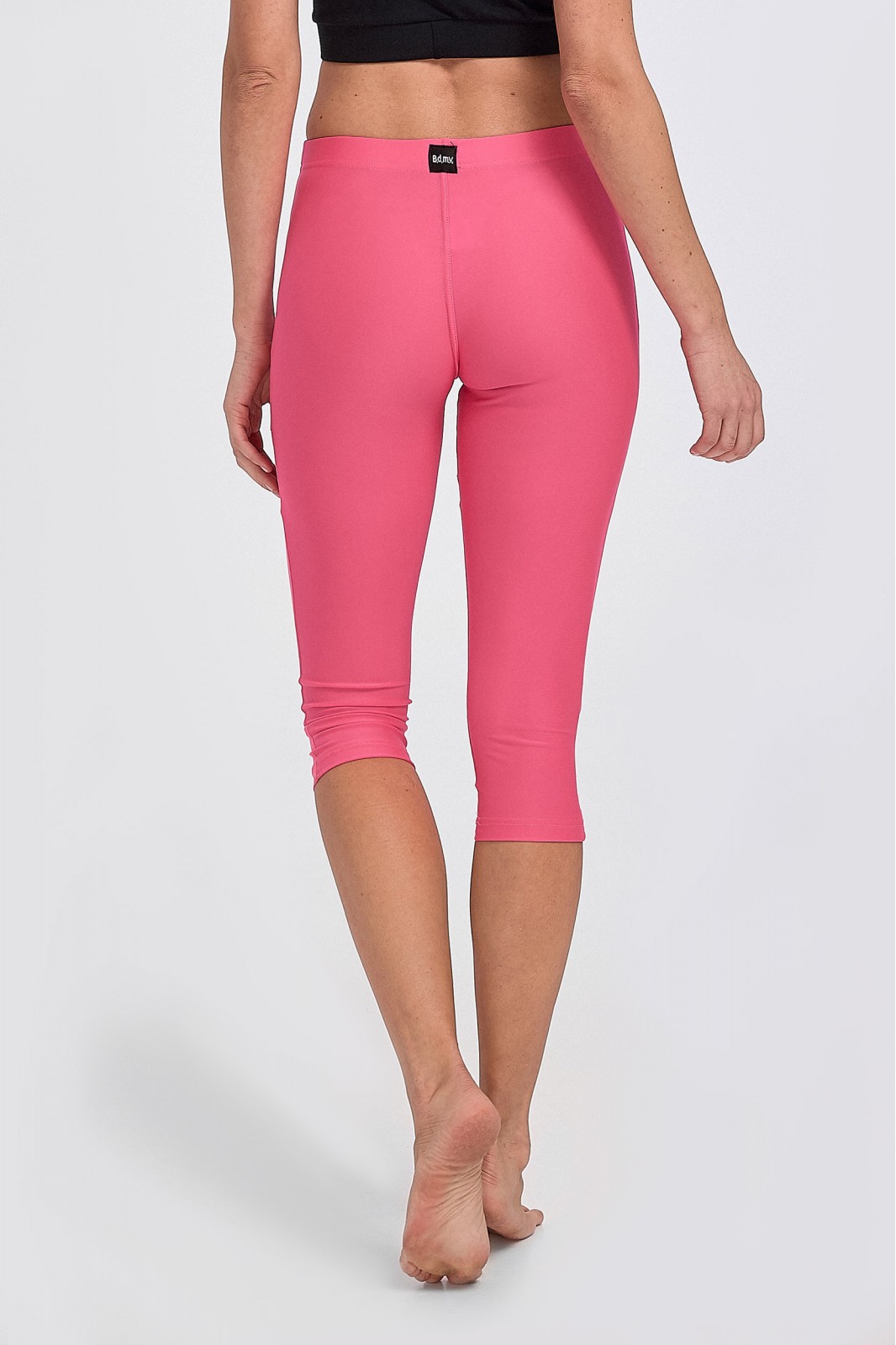 BODY MOVE Capri Leggings with Net