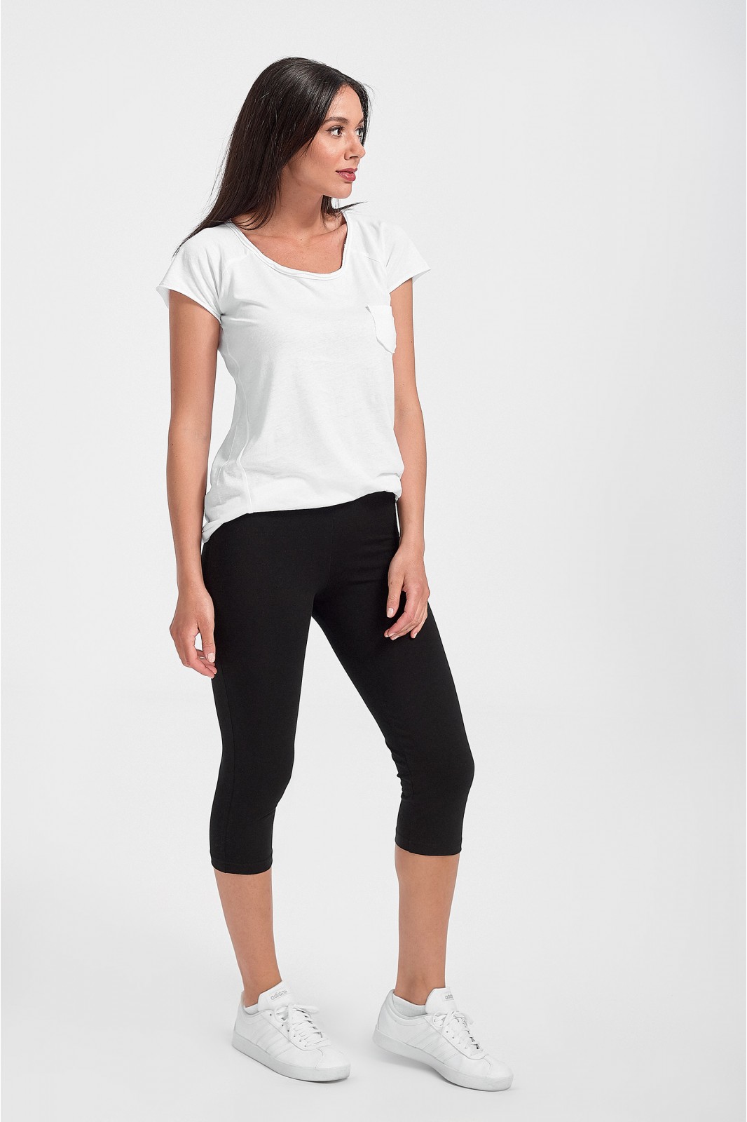 Elastische Capri-Leggings ANS (S - 4XL)