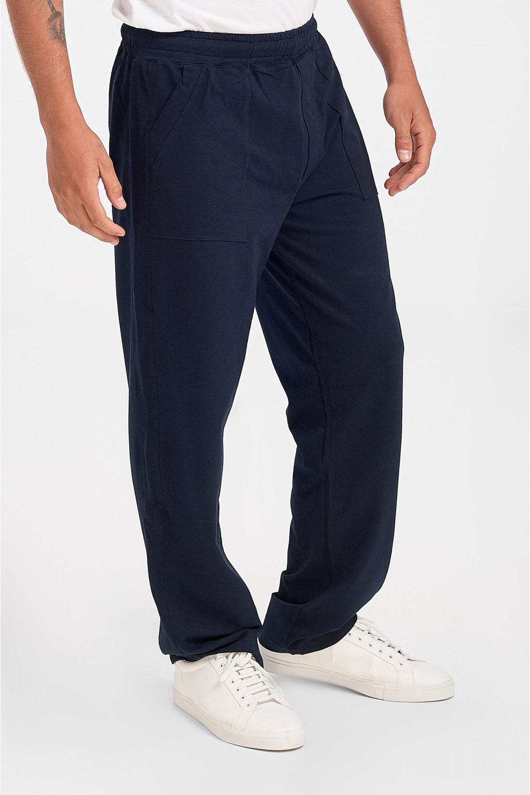 Mens  Sweatpants Summer BODY MOVE Dark Blue