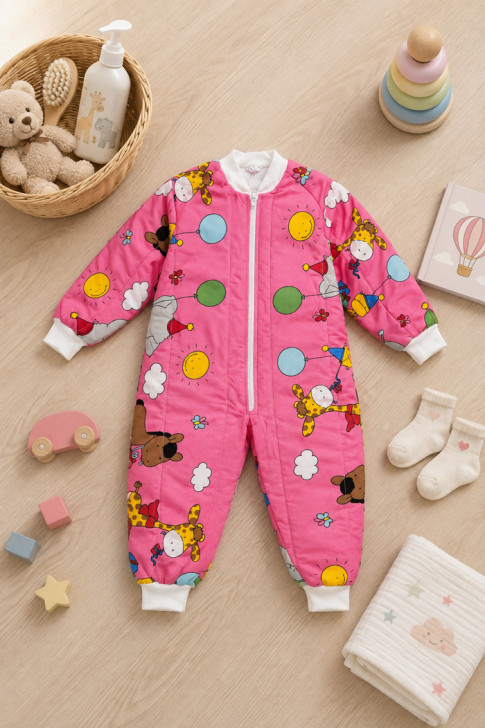 MAMMA NATURA WA-12888 Baby Girls' Fuchsia Sleeping Bag