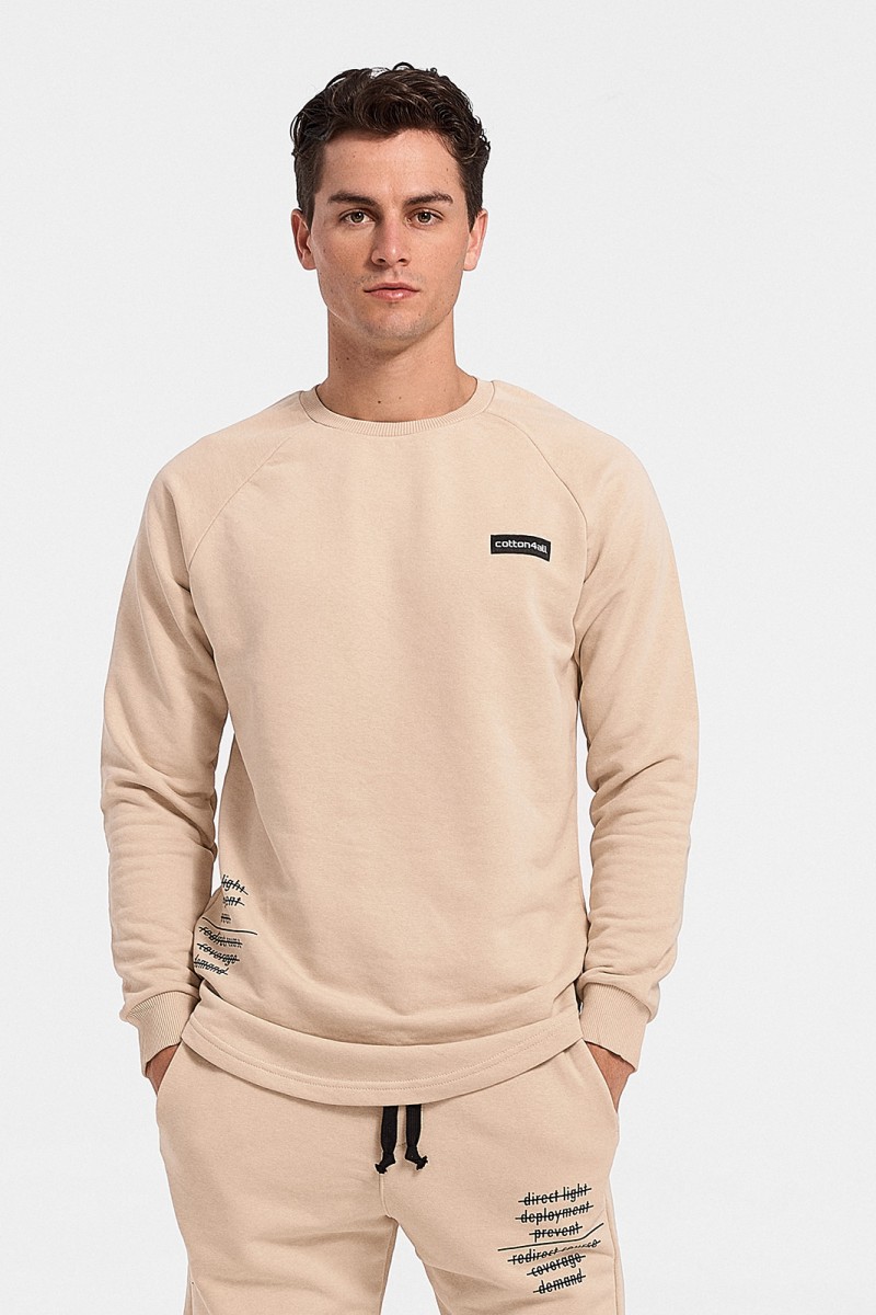 Mens sweatshirt COTTON4ALL without fluff 22 308