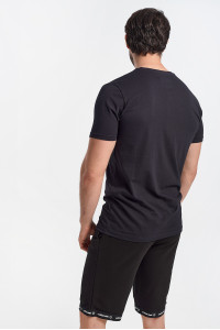Men's Cotton4all FREEDOM Black T-Shirt 21-200