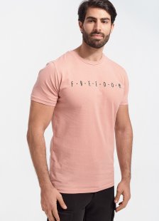 Mens Coral T-Shirt  FREEDOM