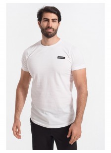 Mens T-Shirt Cotton4all Never Enough White