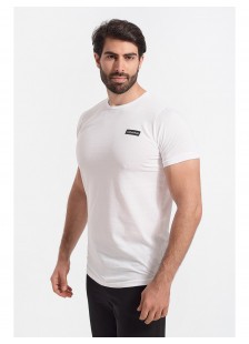 Herren T-Shirt Cotton4all Never Enough Weiß