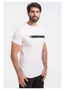 Mens T-Shirt Cotton4all Project White