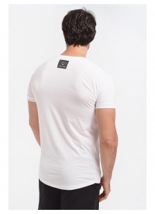 Mens T-Shirt Cotton4all Project White