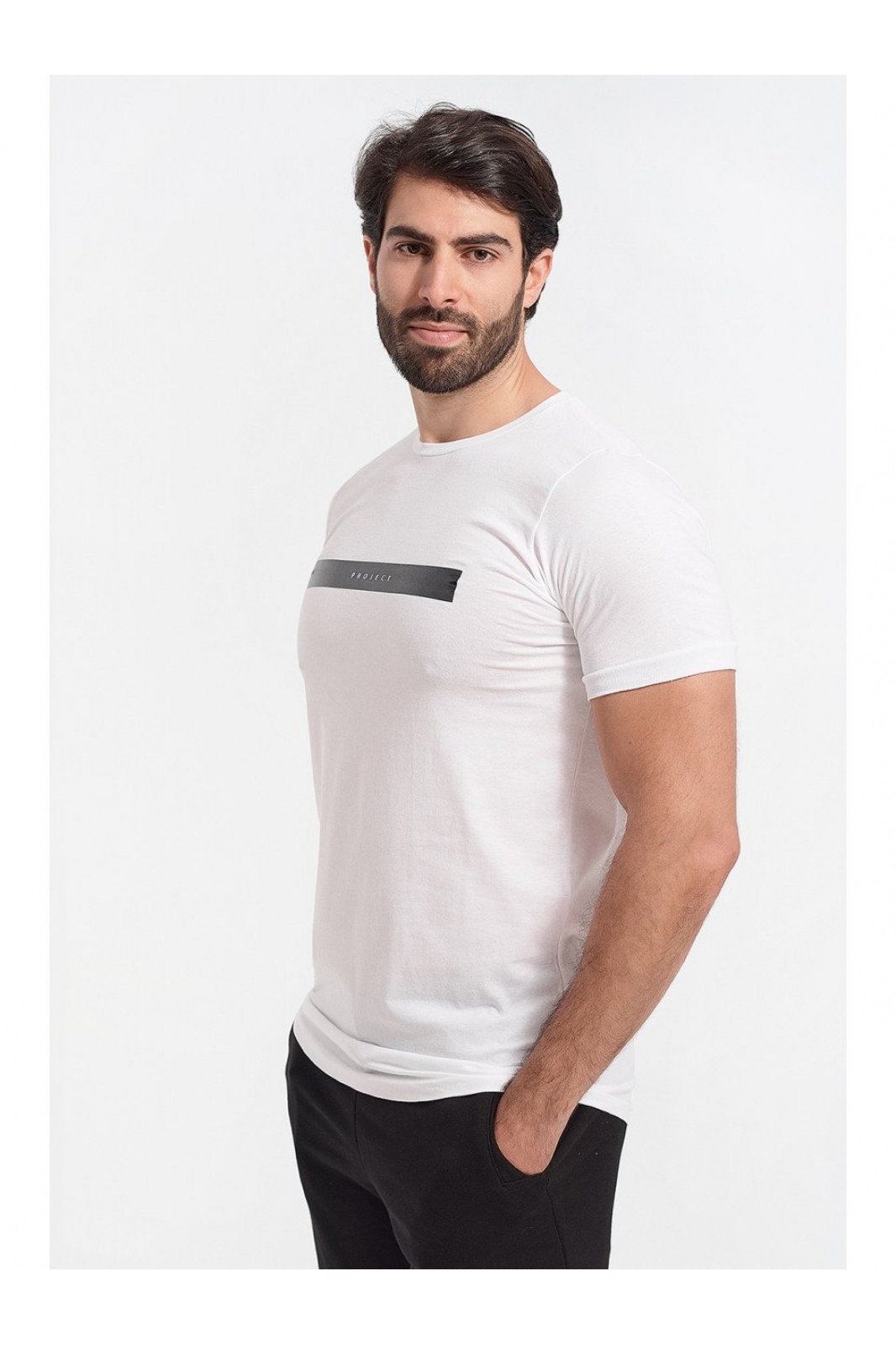 Herren T-Shirt Cotton4all Project Weiß