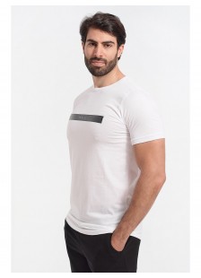 Mens T-Shirt Cotton4all Project White