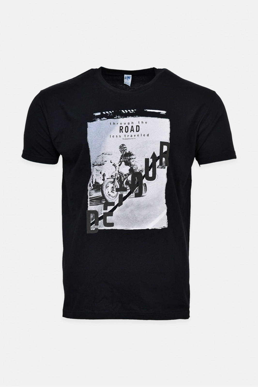 Mens T-Shirt JHK ROAD BLACK 