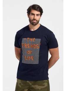 Männer T-Shirt JHK Trends Navy