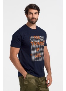 Männer T-Shirt JHK Trends Navy