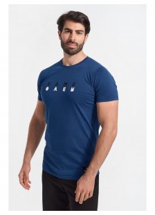 COTTON4ALL Mens T-Shirt GAME OVER Navy