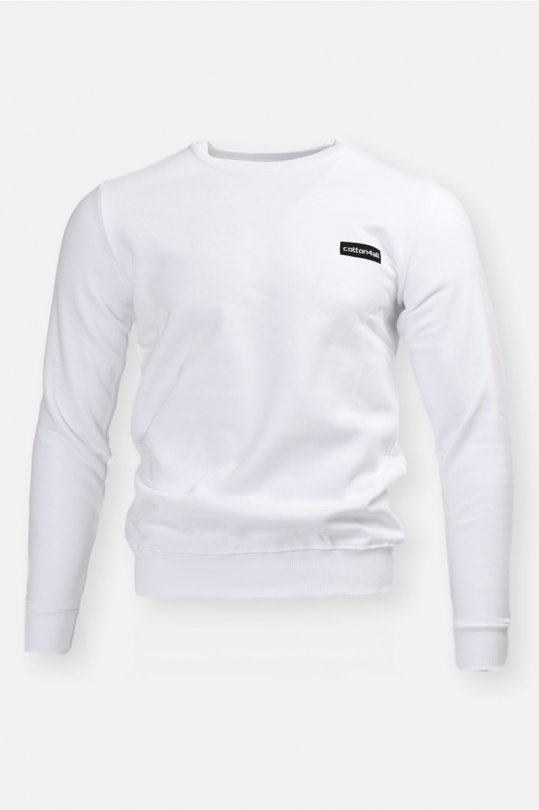 Cotton4all WHITE DIY Crew Neck Sweatshirt