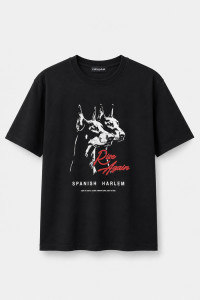 Cotton4all Dobermann 26-420 men's black T-shirt