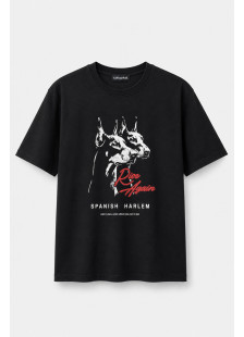 Cotton4all Dobermann 26-420 men's black T-shirt
