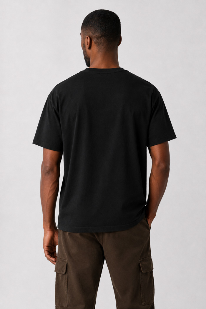 Cotton4all Dobermann 26-420 men's black T-shirt