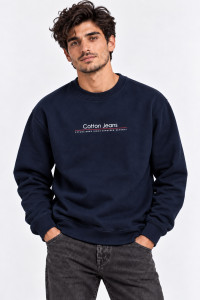 COTTON4ALL Cotton Jeans sweatshirt 27-501, navy