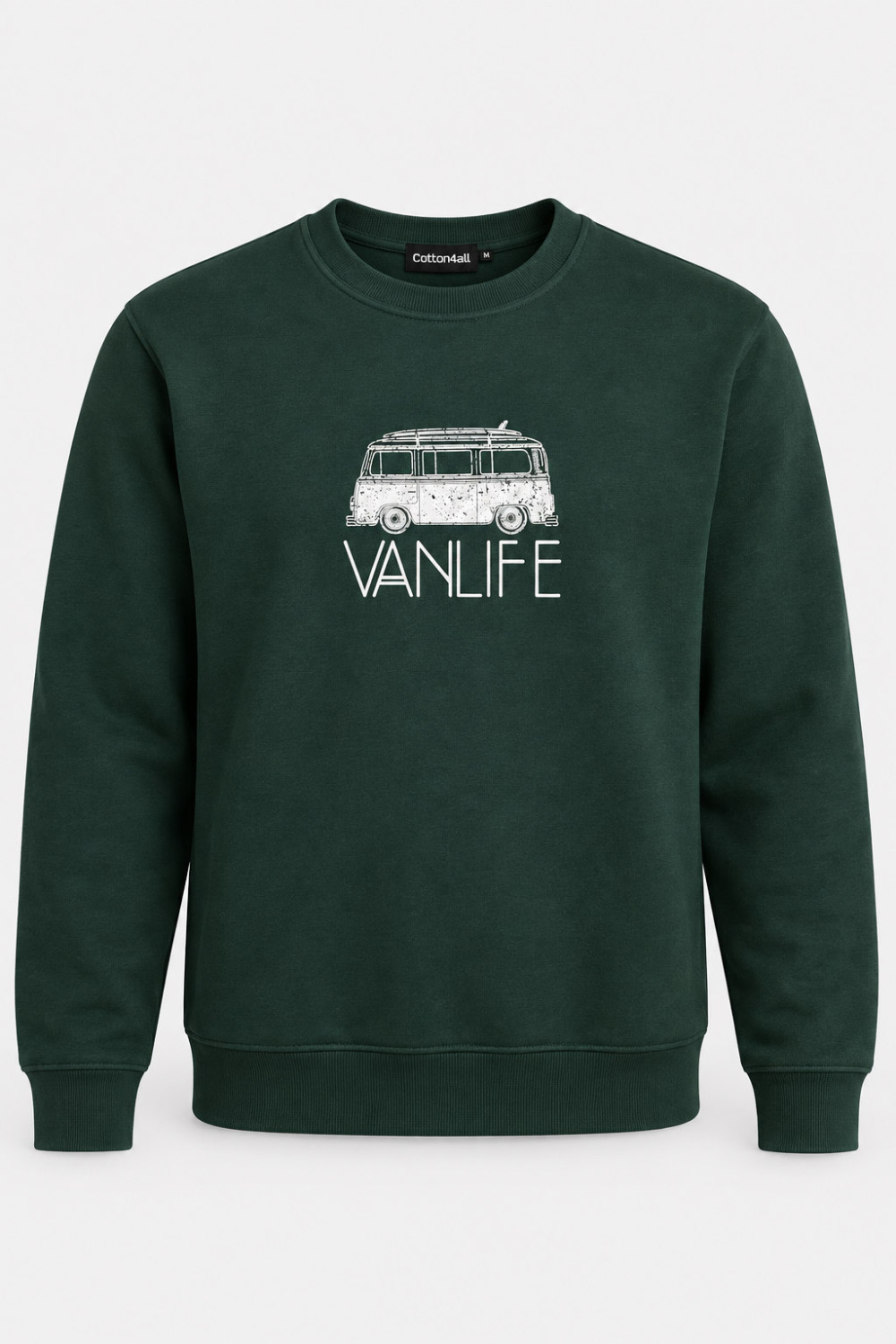 Men's Cotton4all Vanlife 27-510 Sweatshirt – Cypress Green