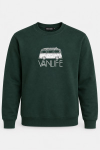 Men's Cotton4all Vanlife 27-510 Sweatshirt – Cypress Green