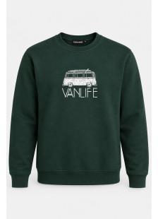 Men's Cotton4all Vanlife 27-510 Sweatshirt – Cypress Green
