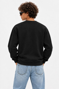 COTTON4ALL Think Positive sweatshirt 27-512-3, black
