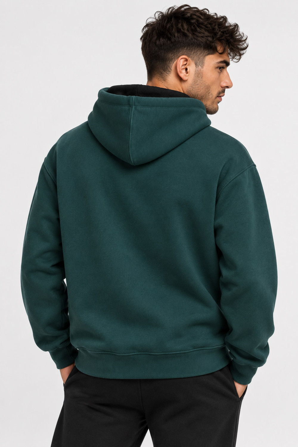 COTTON4ALL hooded sweatshirt 27-520, cypress green
