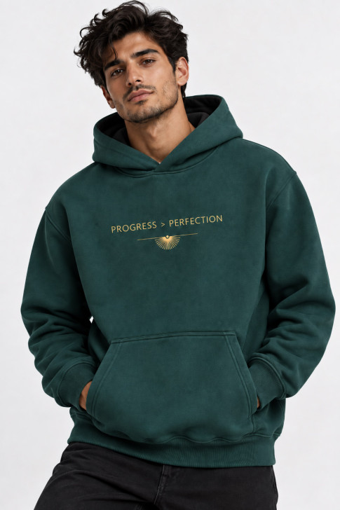 COTTON4ALL hooded sweatshirt 27-520, cypress green