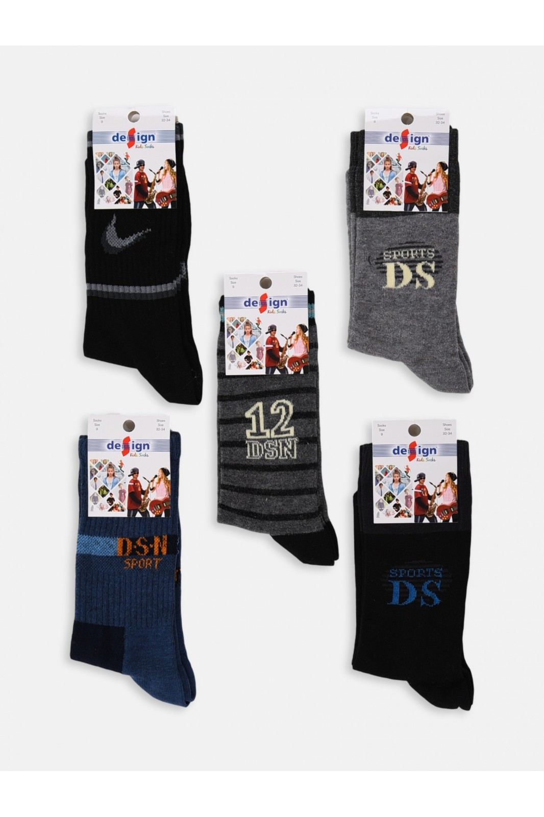 Kids Socks Design Socks