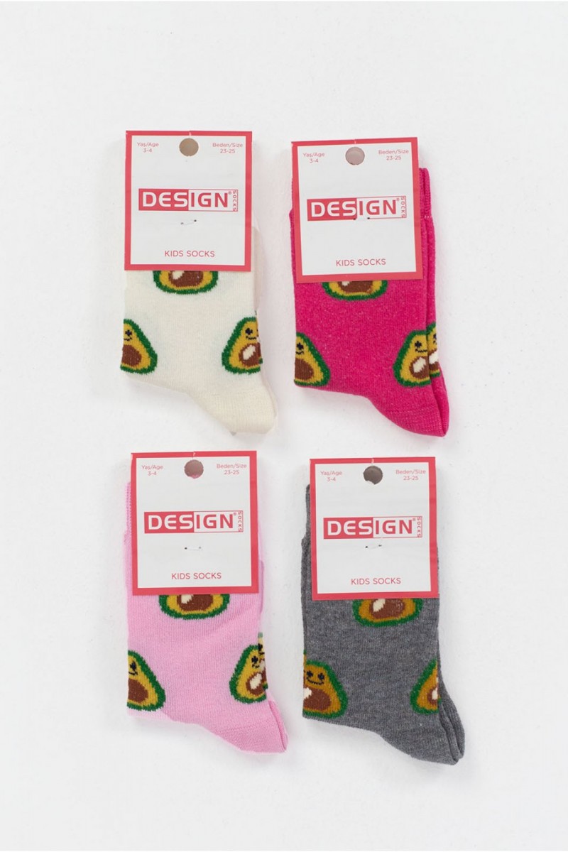 Kids socks Girl Design 4 Pairs 5503628