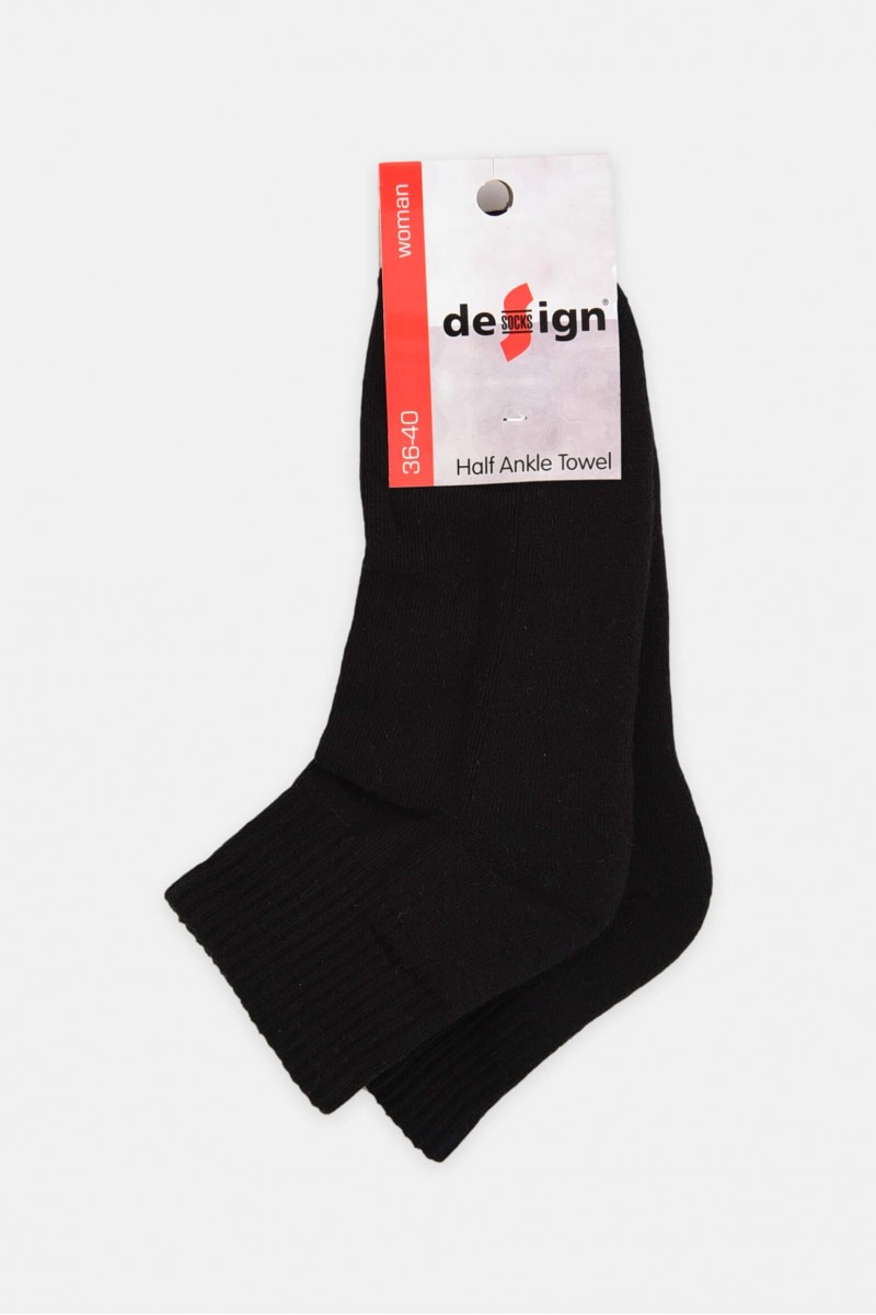 Womens  quarter socks terry towelling DESIGN 