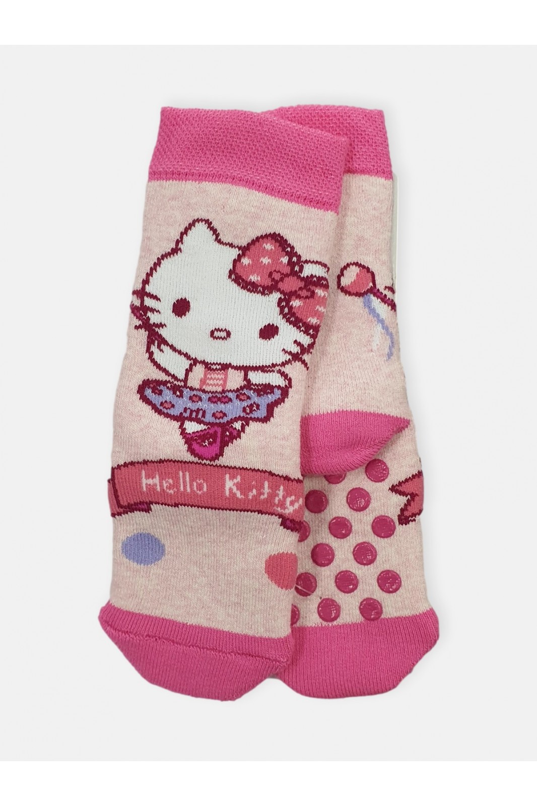 Kids DISNEY HELLO KITTY socks with suction cups 2021