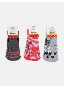 Kids DISNEY MINNIE socks with suction cups