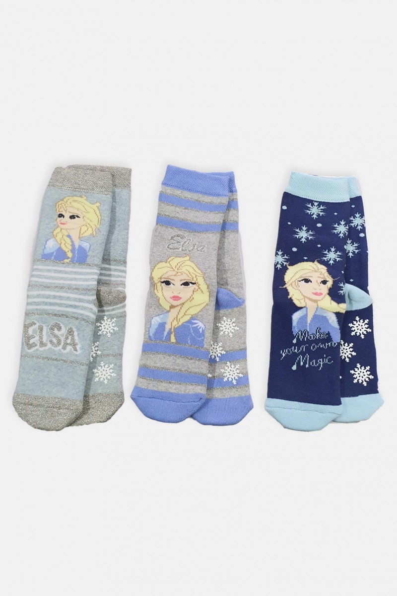 Kids socks DISNEY FROZEN with suction cups 2021