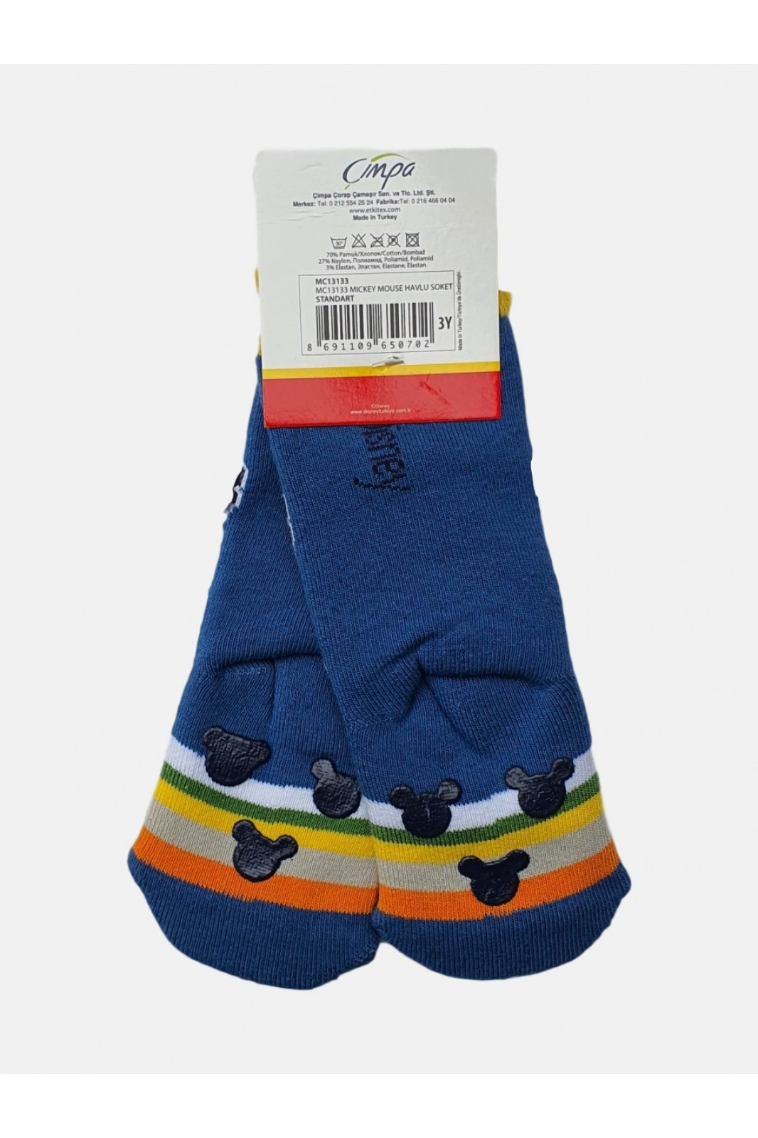 Suction Cups Socks MICKEY MOUSE