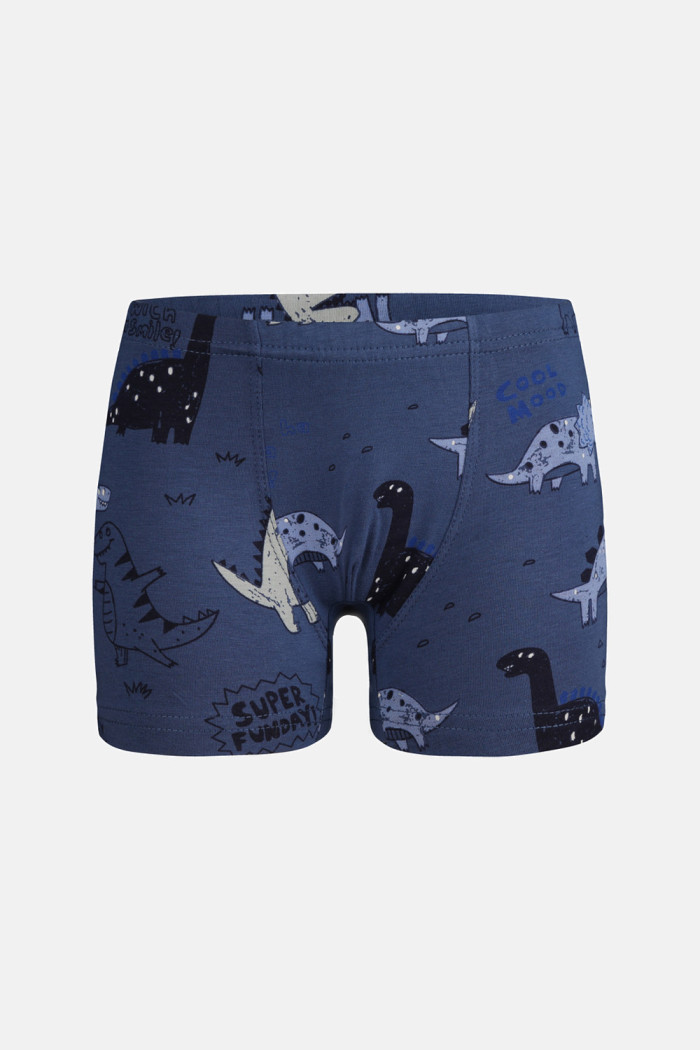 Donella Jungen-Baumwollboxershorts mit Dinosauriermotiven, 5er-Pack 75767