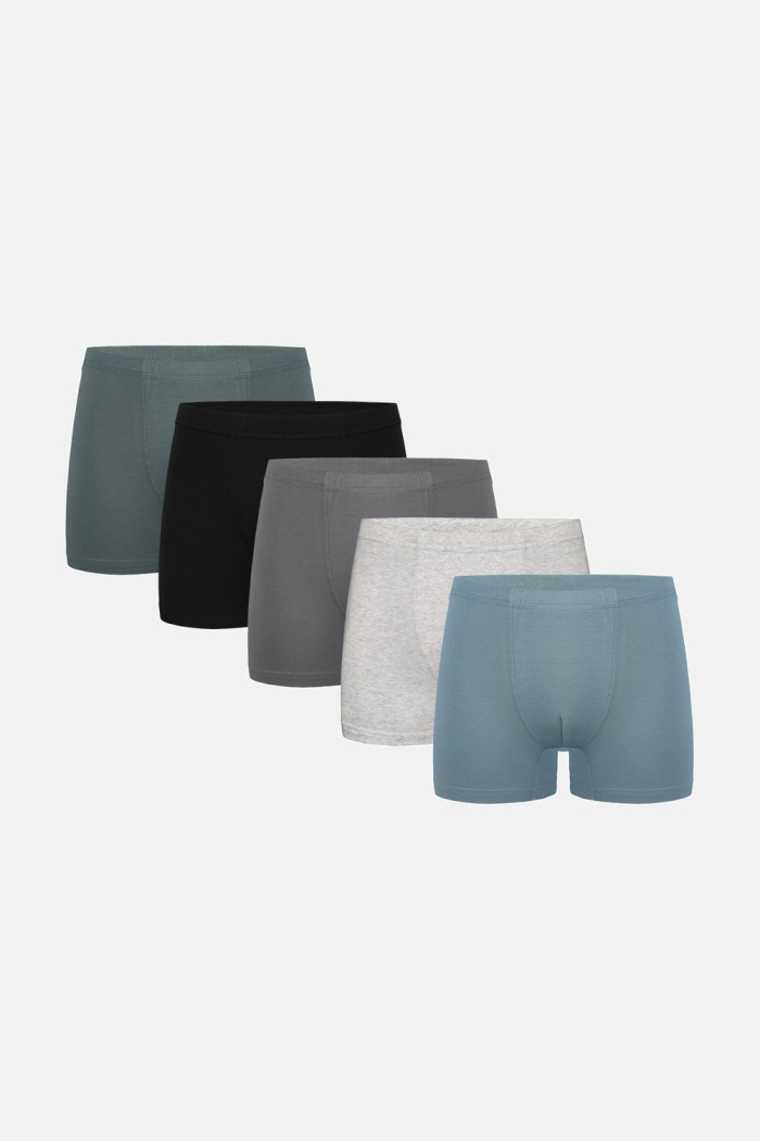 Donella 8571PD7 Jungen-Boxershorts, 5er-Pack