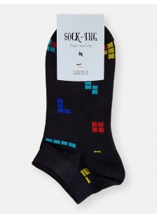 Low cut socks SOCK-ING TETRIS Black