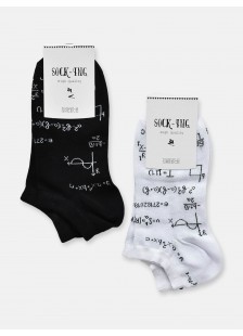 UNISEX No Show Socks Douros Equations 