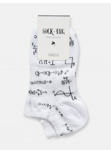 UNISEX No Show Socks Douros Equations 