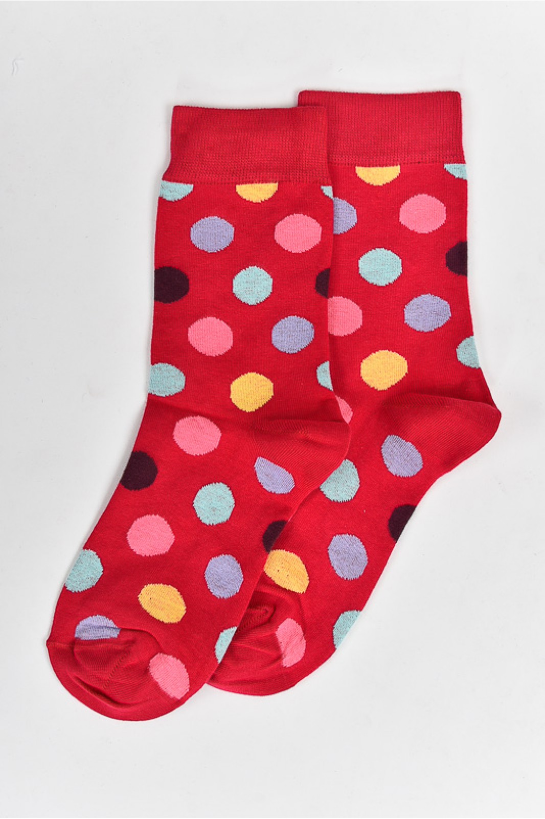 Womens Fine Socks NEW GREY Polk Dots